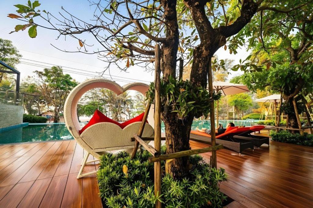 Chatnipa Beach Resort By Morseng Ban Hat Lek Exterior foto