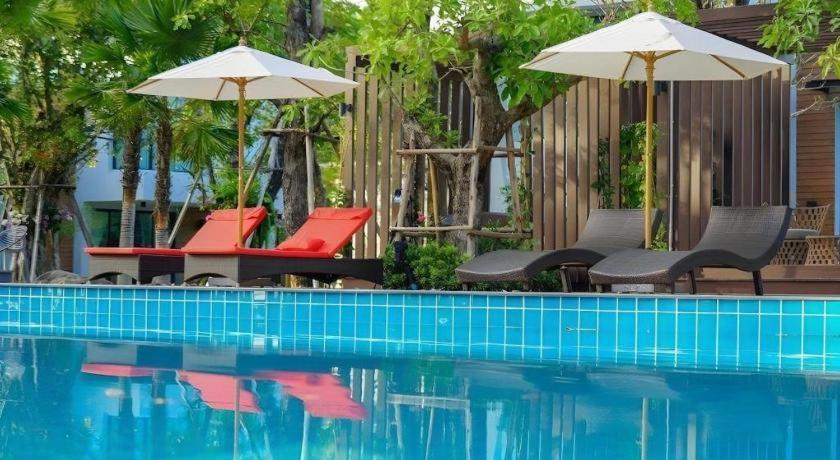 Chatnipa Beach Resort By Morseng Ban Hat Lek Exterior foto