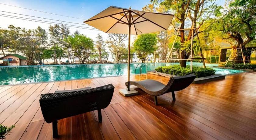 Chatnipa Beach Resort By Morseng Ban Hat Lek Exterior foto